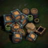A Large Abandoned Cache