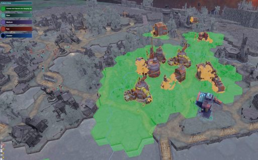 The same area with overlay showing that Forests are keeping up with pollution.