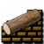 Log Wall