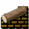 Log Wall