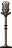 Iron Standing Torch