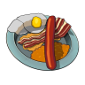 Breakfast Card