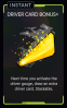 Driver Card Bonus carriage upgrade reward.