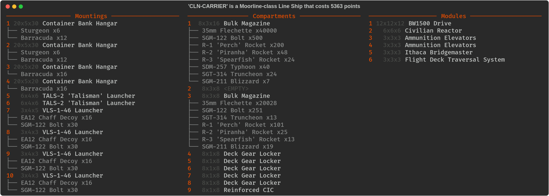 CLN-CARRIER Fit