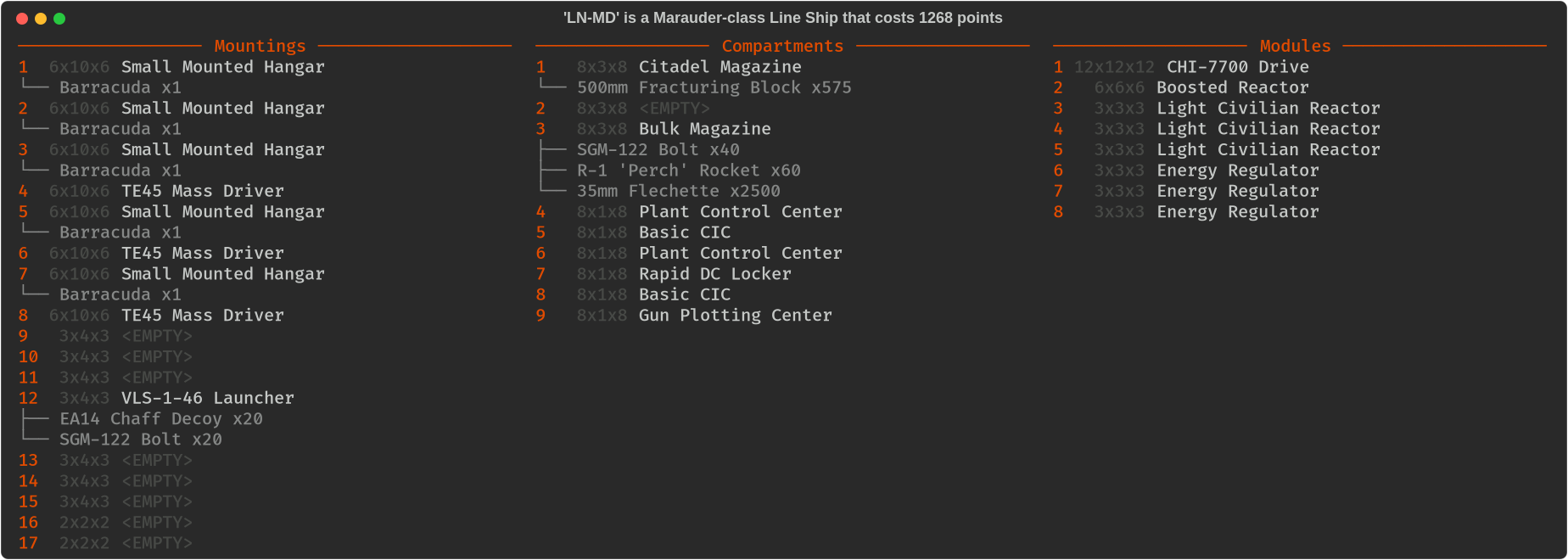 LN-MD Fit