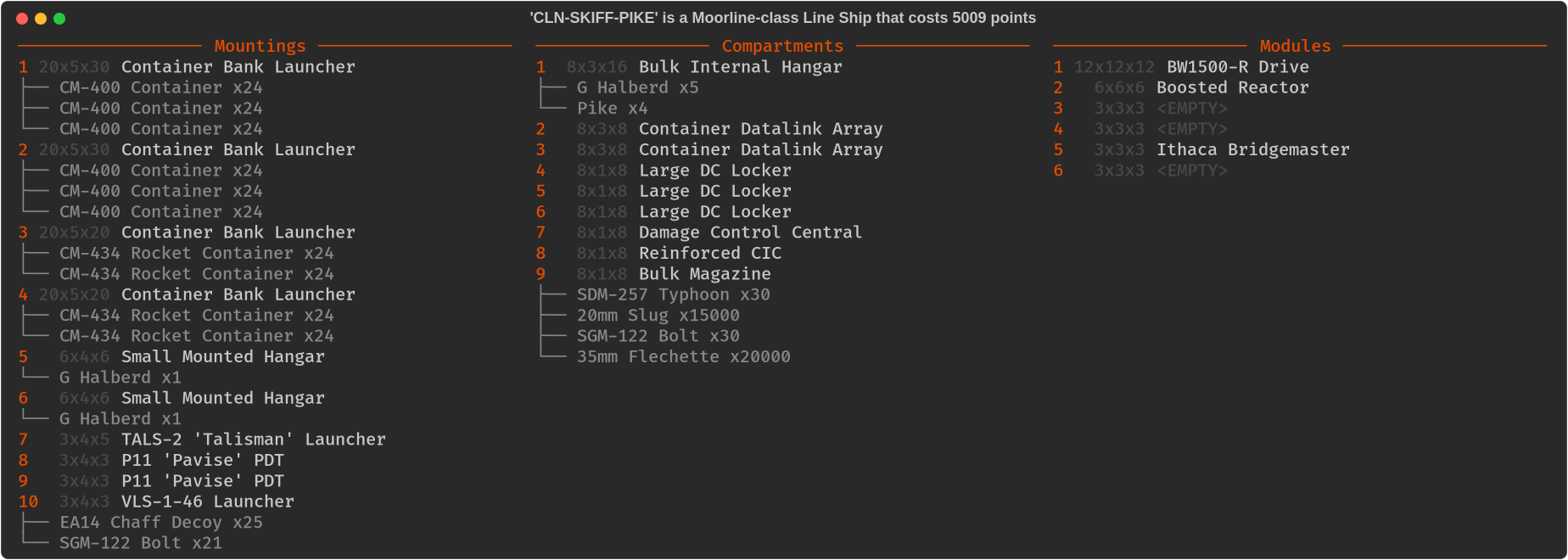 CLN-SKIFF-PIKE Fit