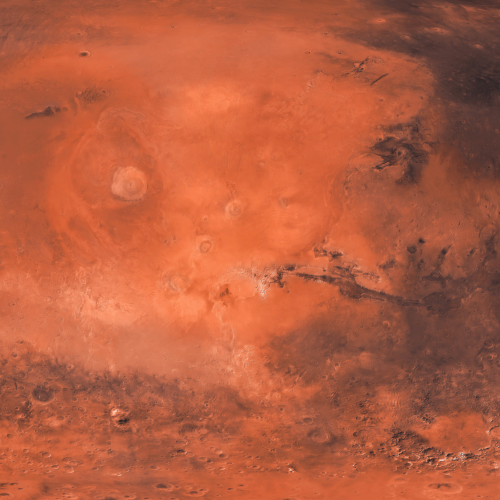 Game file image showing the surface of Mars used for the Habitat menu