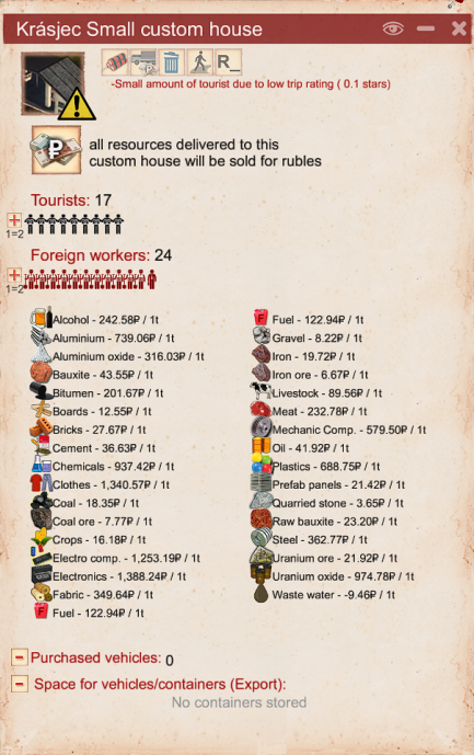 Trade - Workers & Resources: Soviet Republic Official Wiki