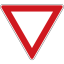 Road sign give way