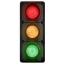 Road sign semaphore