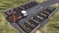 Stand for big waste containers (small)